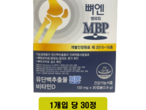 [ 고객 선호도 1위 ] 뼈엔 엠비피 MBP 12개월분 추천 상품