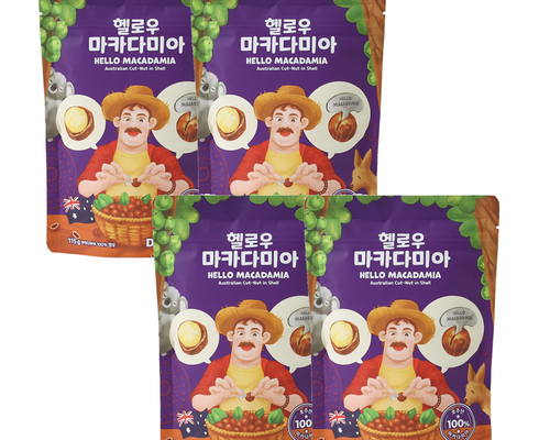놓치면 후회하는 헬로우 마카다미아 총 12봉  고객만족도 1위