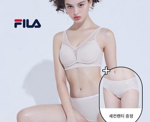 [ 개이득 ] FILA 휠라 풀커버 NEW누디 브라팬티 5세트팬티5종 가장 핫한 제품